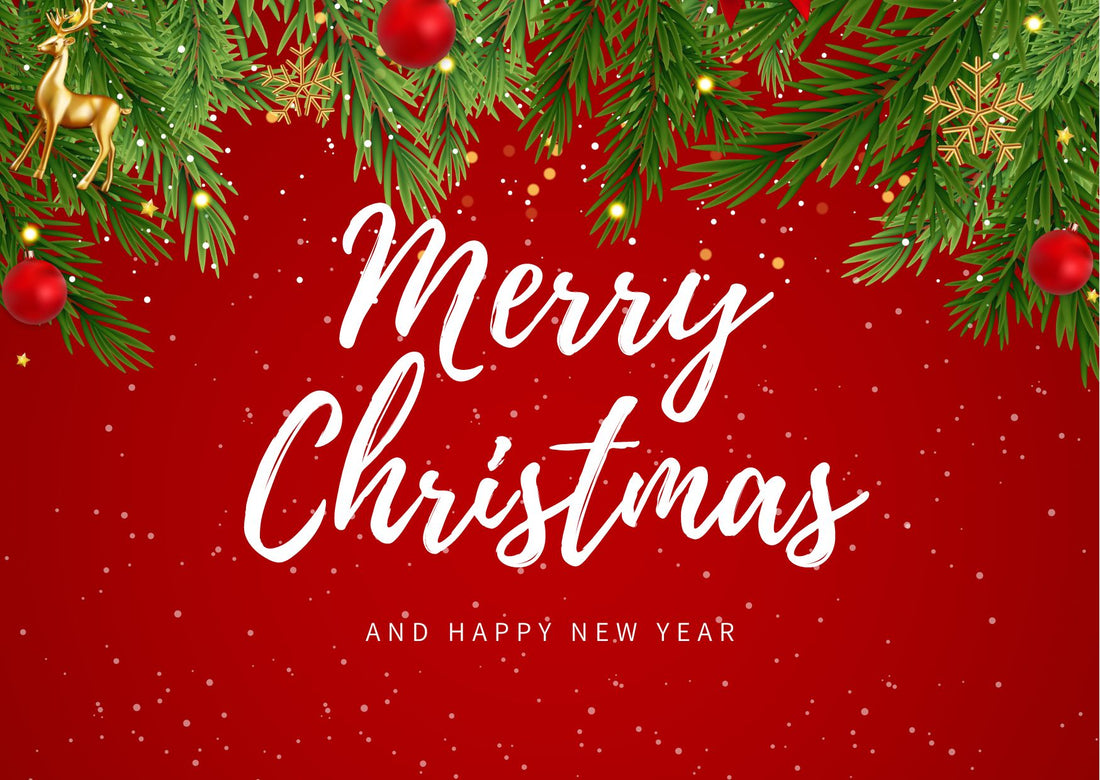 Christmas Card - Red
