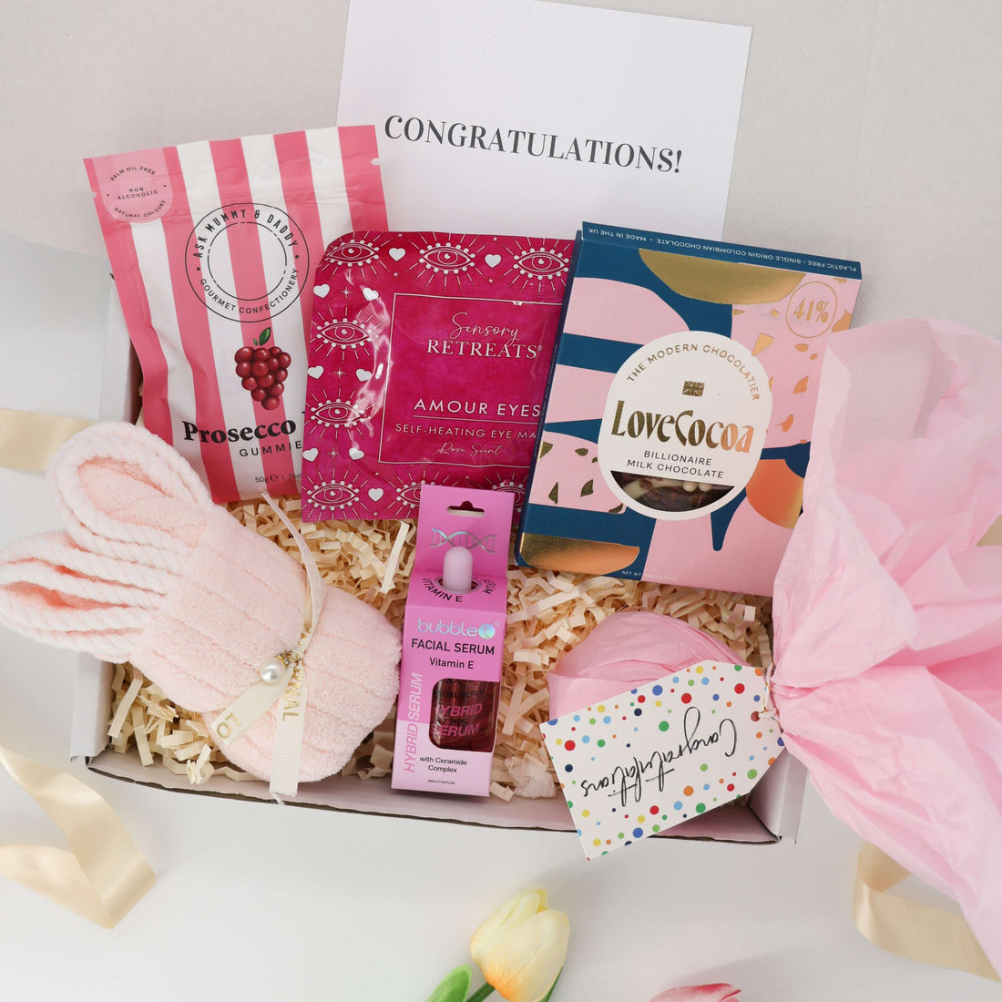 Celebrate Her Moment gift box – luxury congratulations gift for women