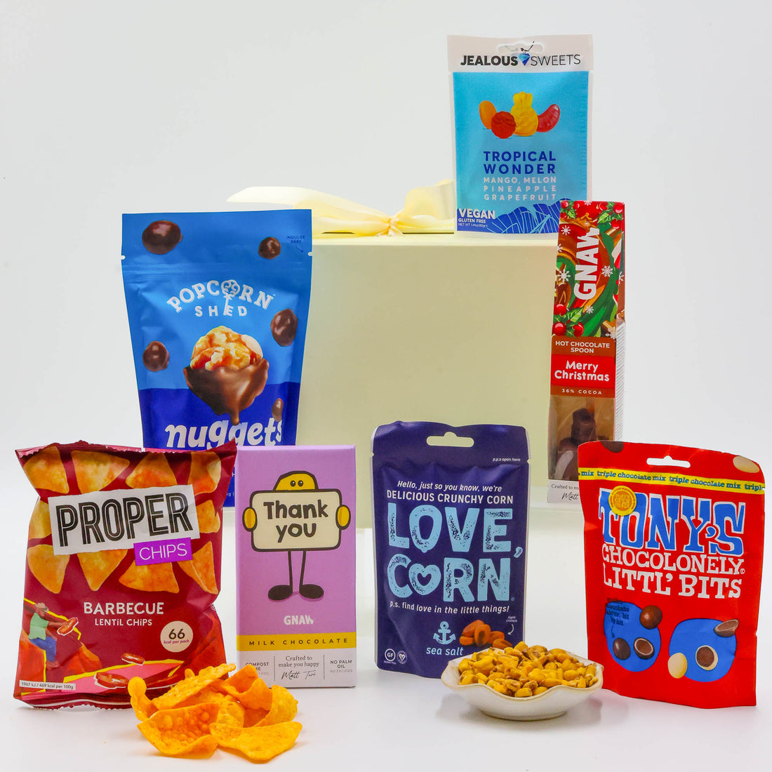 Corporate gifts for employees – Thank You Treats box for client appreciation and staff recognition
