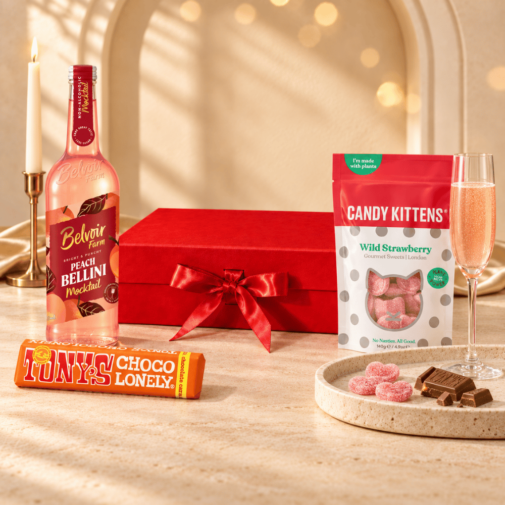 Corporate gifts Little Celebration Toast Box with alcohol-free sparkling drink
