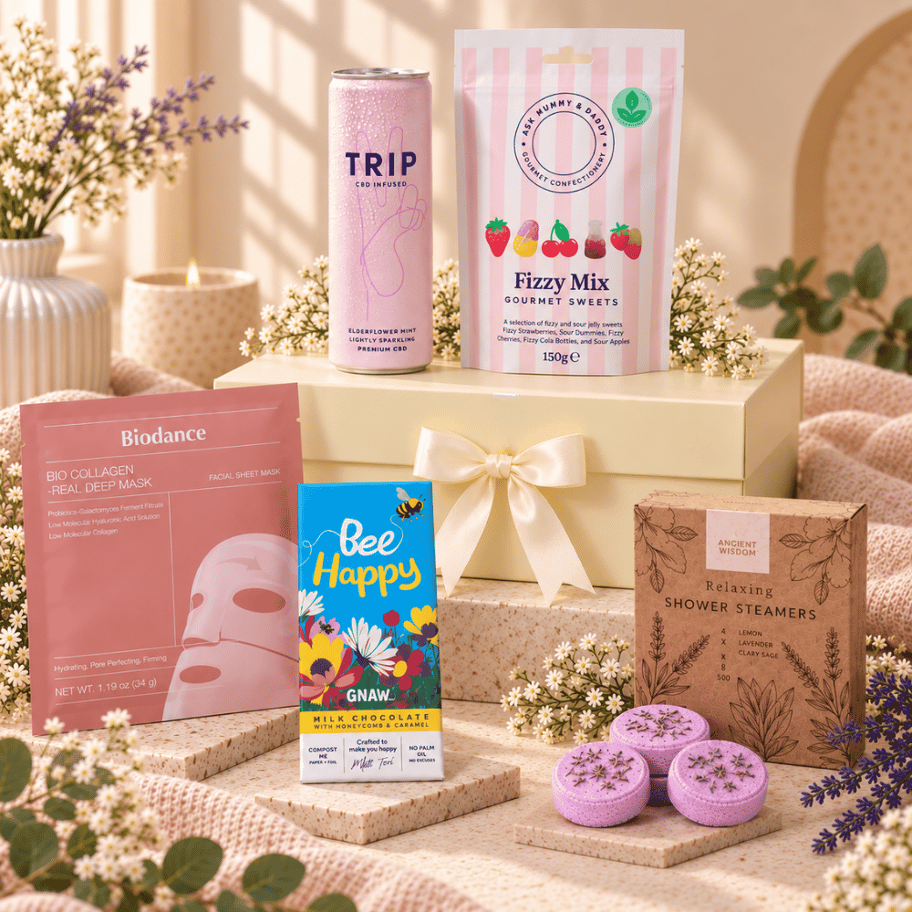 - Corporate gifts Moment to Recharge Box with self care treats
