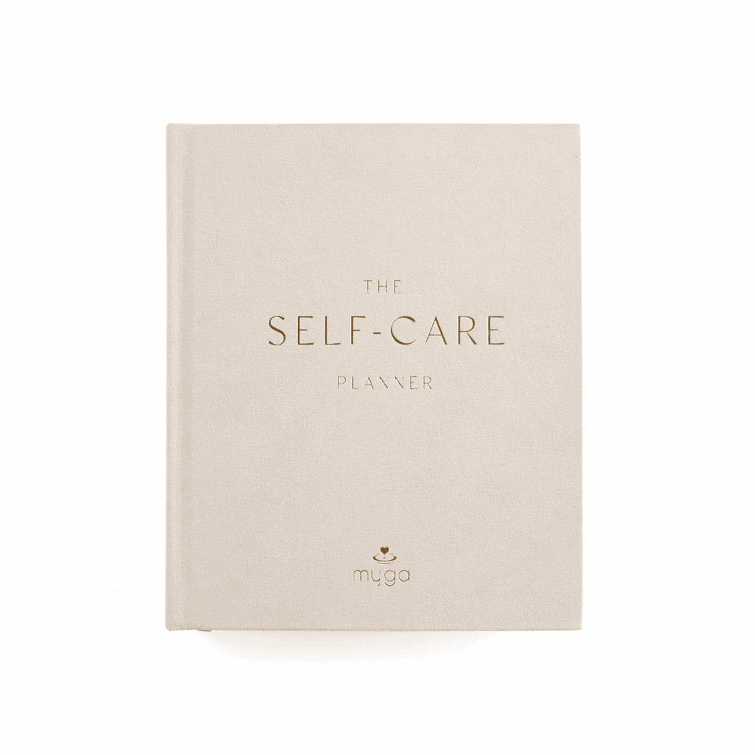 Corporate gifts featuring The Self-Care Planner by Myga for employee wellbeing and staff appreciation.