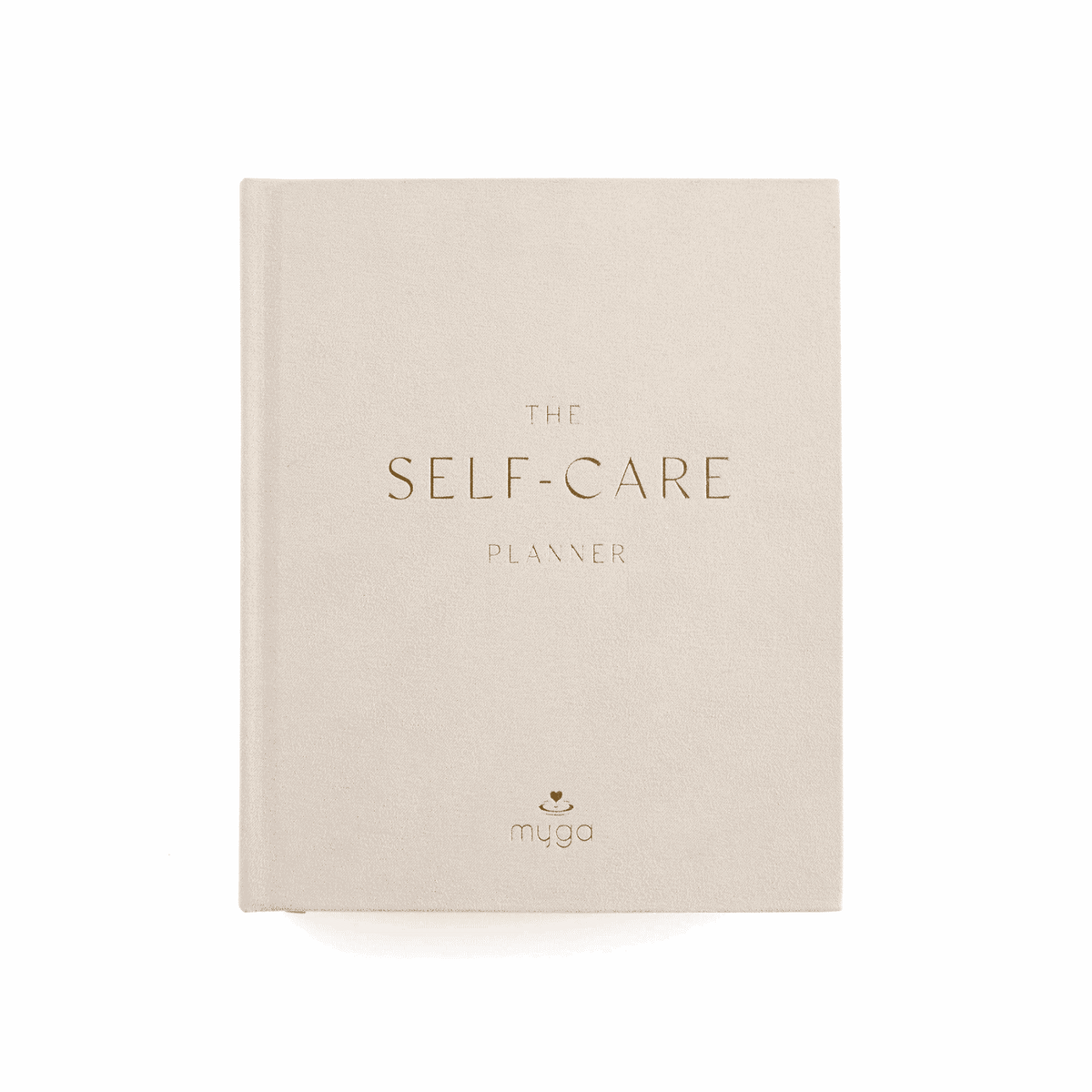 Corporate gifts featuring The Self-Care Planner by Myga for employee wellbeing and staff appreciation.