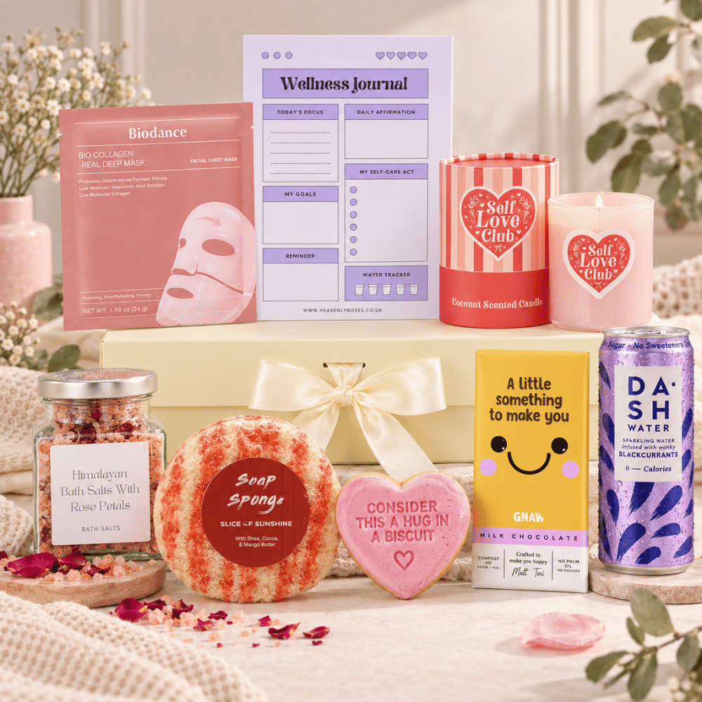 Corporate gifts luxury wellbeing box for employees clients and teams
