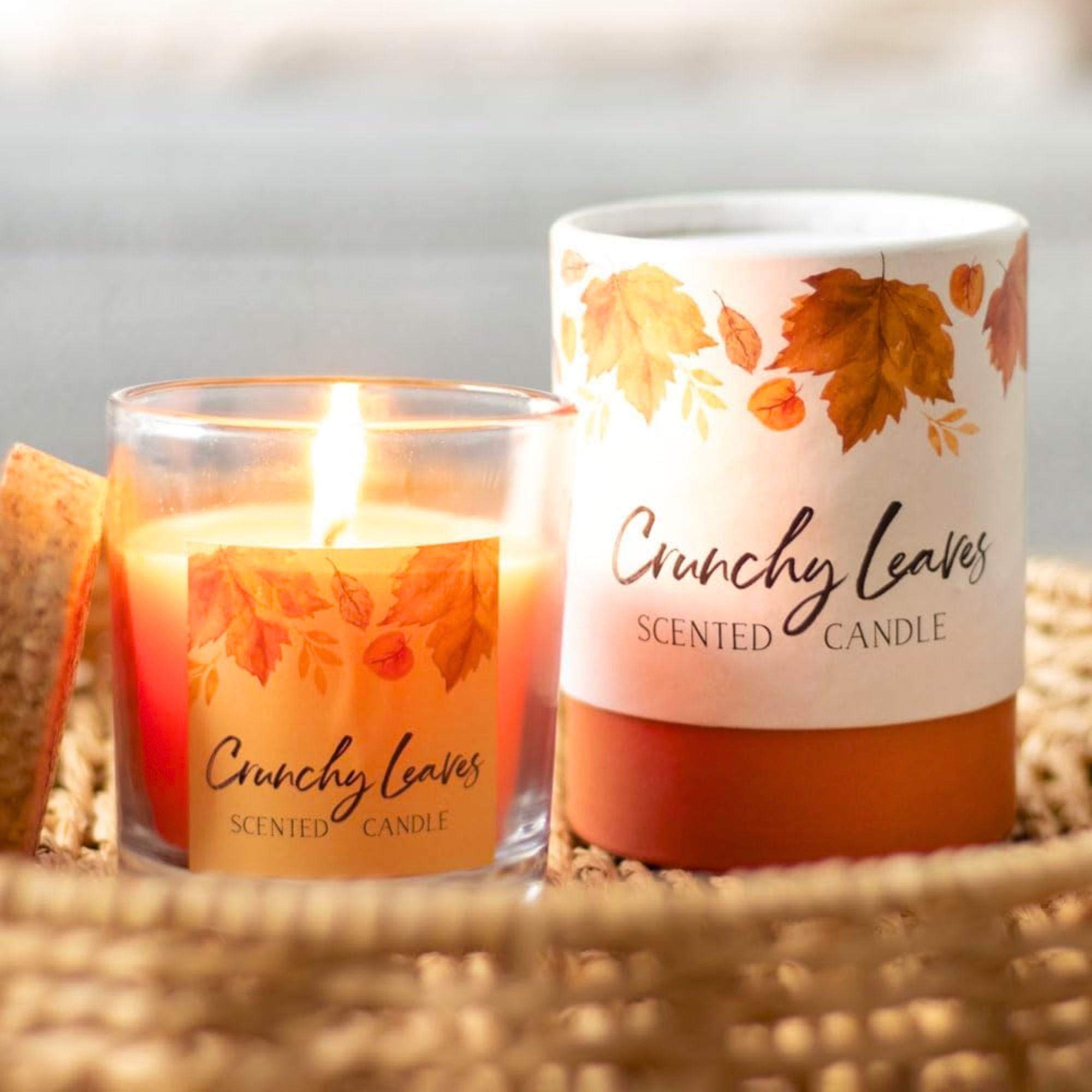 Warm Vanilla Scented Candle