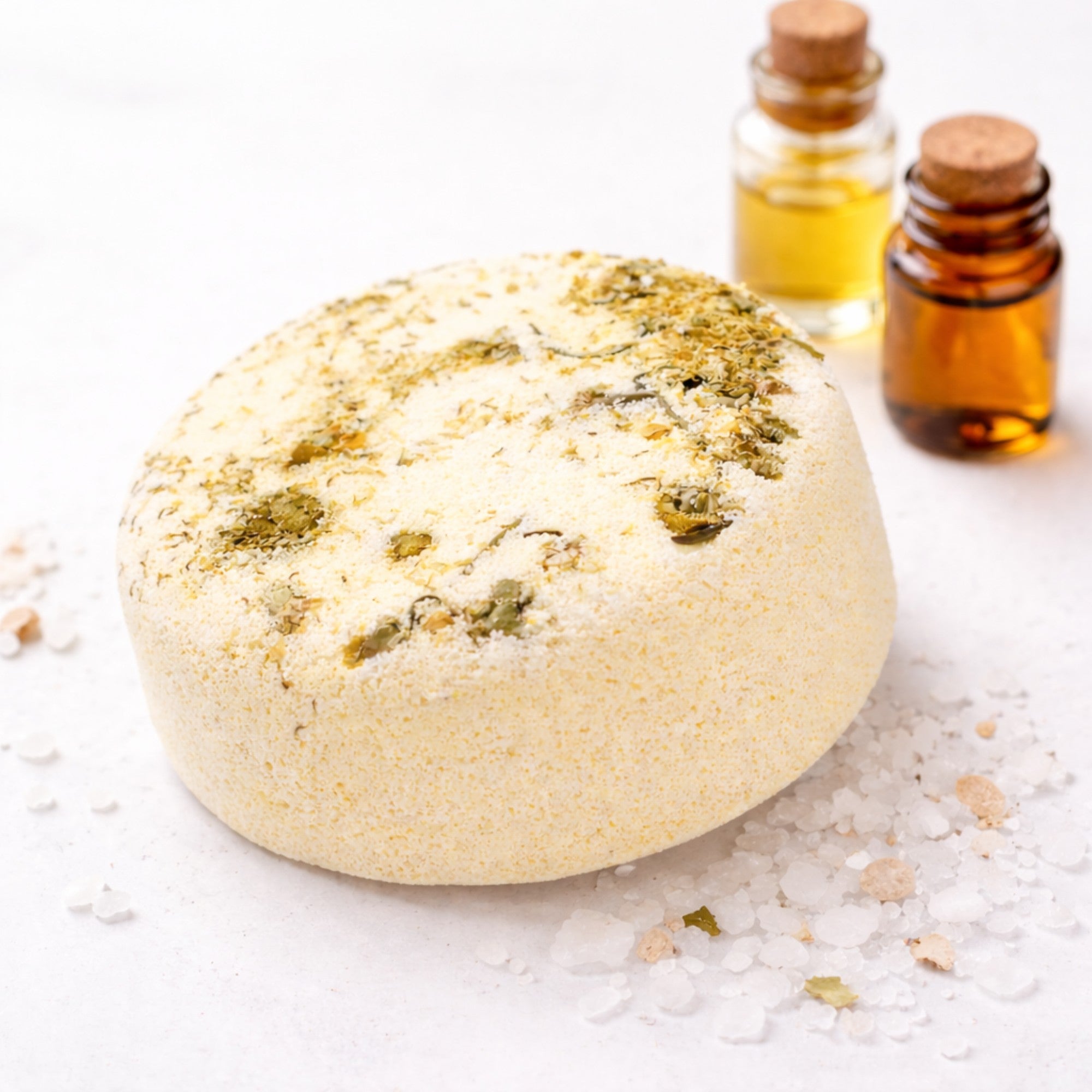 Eucalyptus rosemary bath bomb luxury pamper gift relaxing spa bath fizz gift for her self care