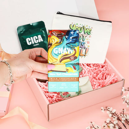Exam gift –  Care package for GCSE, A-Level and university students
