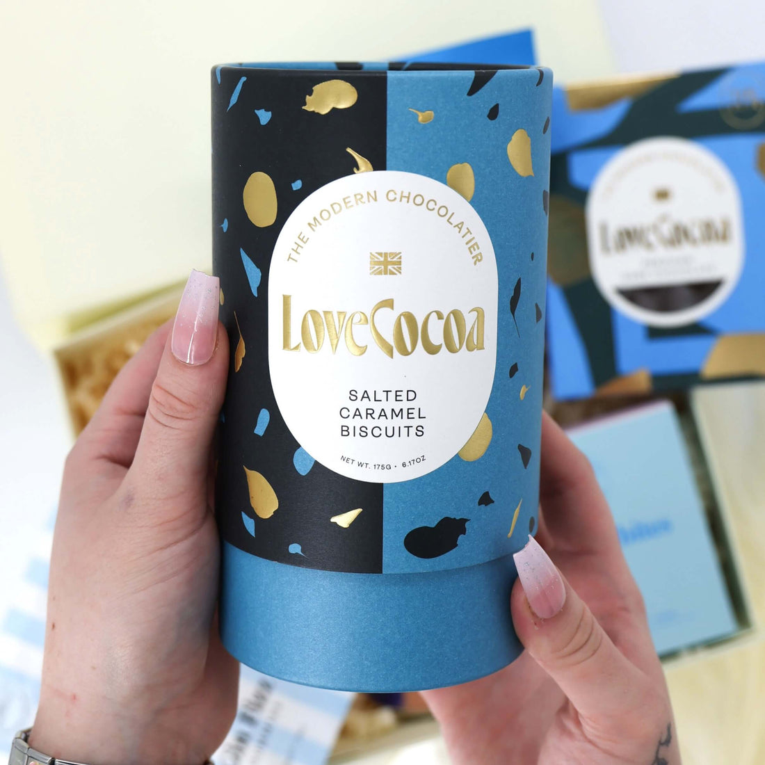 Luxe gift for dad – Love Cocoa, popcorn and sparkling drink treats
