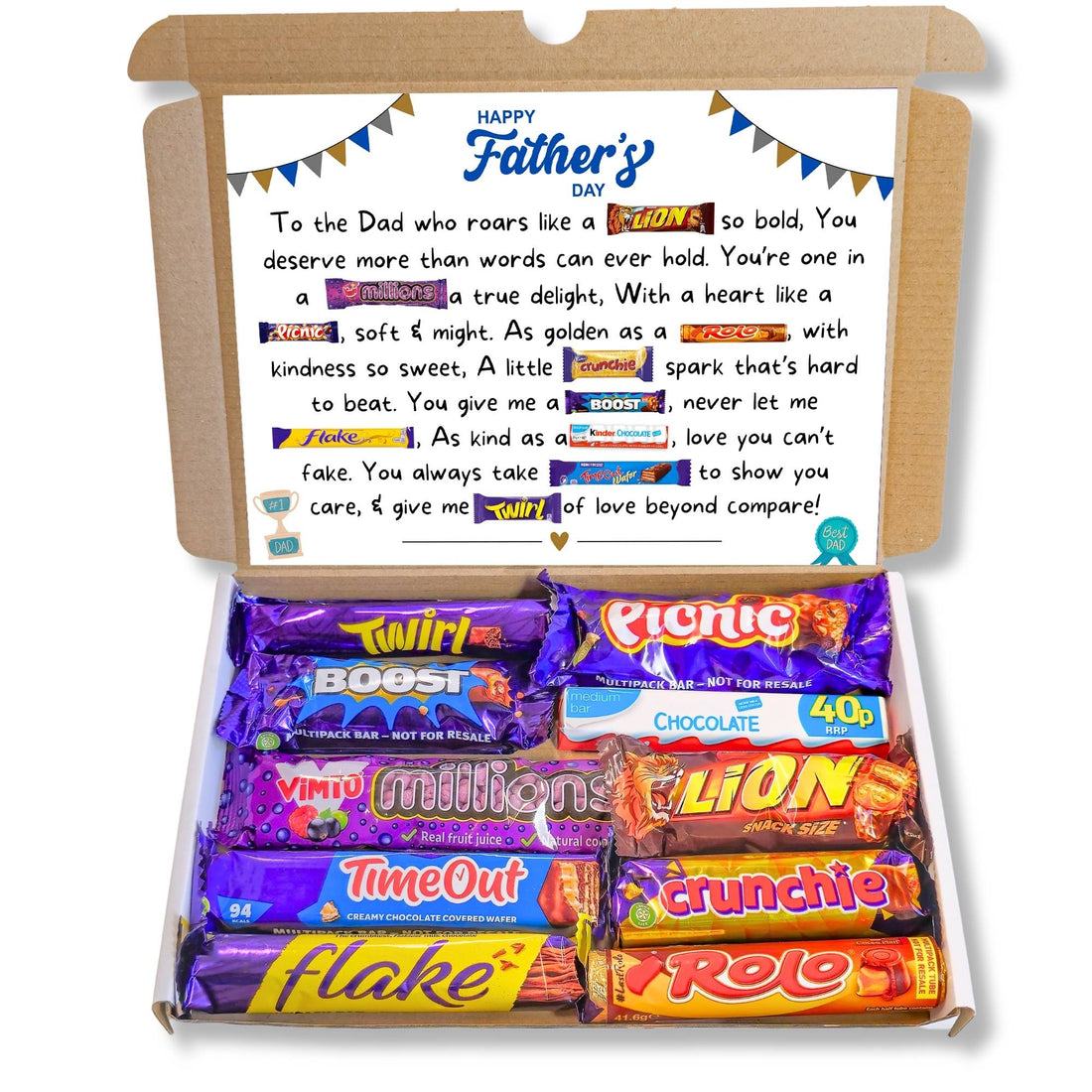 Chocolate bar poem for dad – cheap father&
