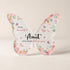 Floral Butterfly Keepsake for Aunts featuring a butterfly and floral design on a plate with a heartfelt message, perfect for gifting occasions.