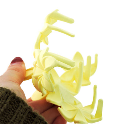 Floral Hair Clip - Yellow