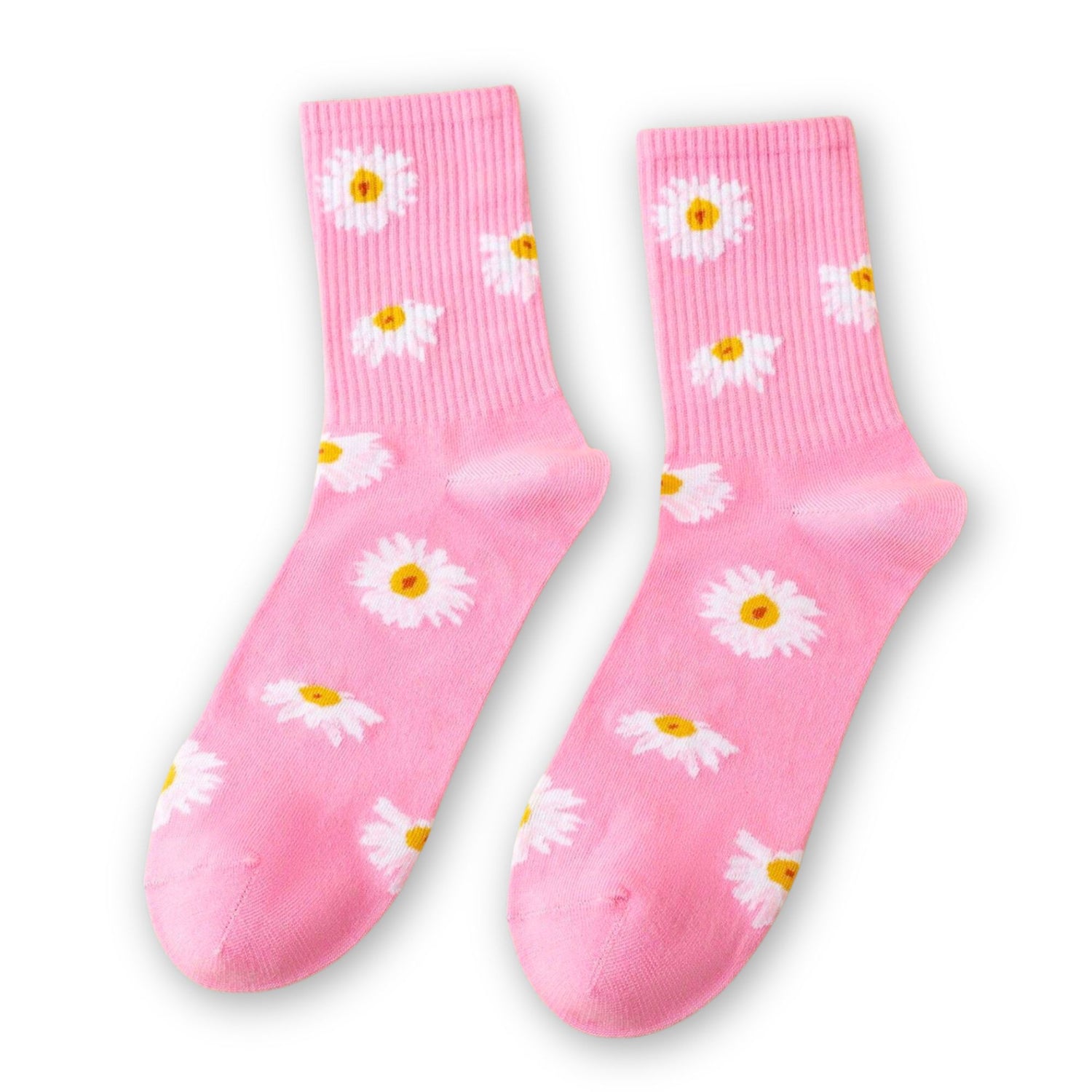 Flower Print Socks