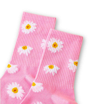 Flower Print Socks