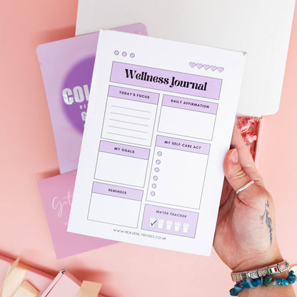get well soon gift – standard care box with thoughtful wellness treats and a recovery card