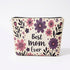 Gifts for mum – Best Mom Ever floral makeup pouch