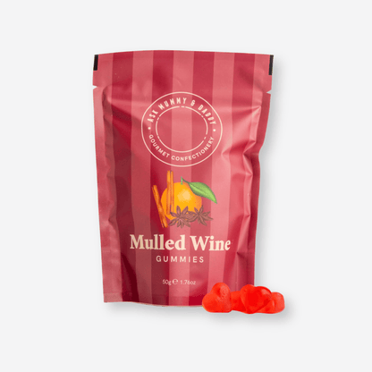 Gifts for her - Mulled Wine Gummies perfect for a sweet little pick me up.