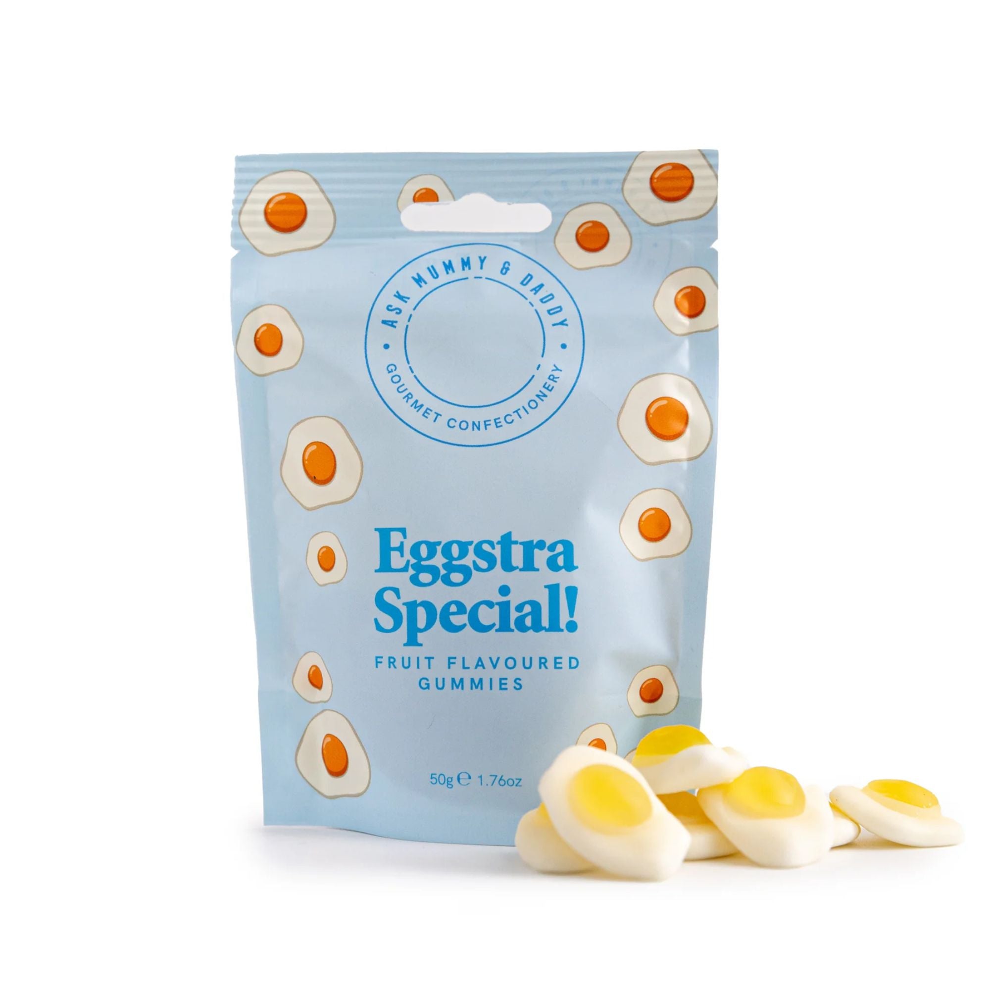 Gifts for her – Eggstra Special fruit flavoured fried egg gummies