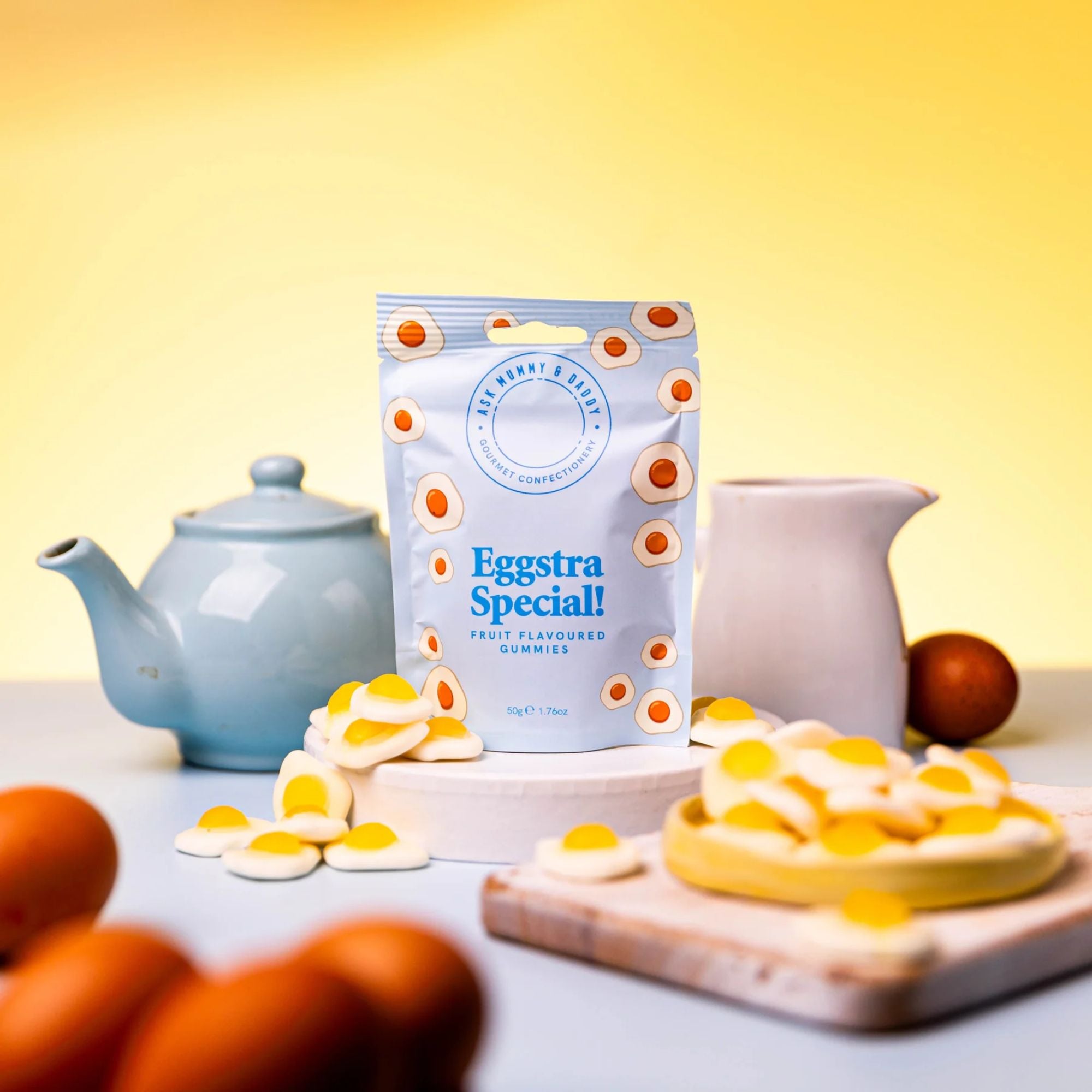 Gifts for her – Eggstra Special fruity gummy sweets pouch