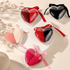 gifts for her – heart shaped makeup sponge in assorted random colours