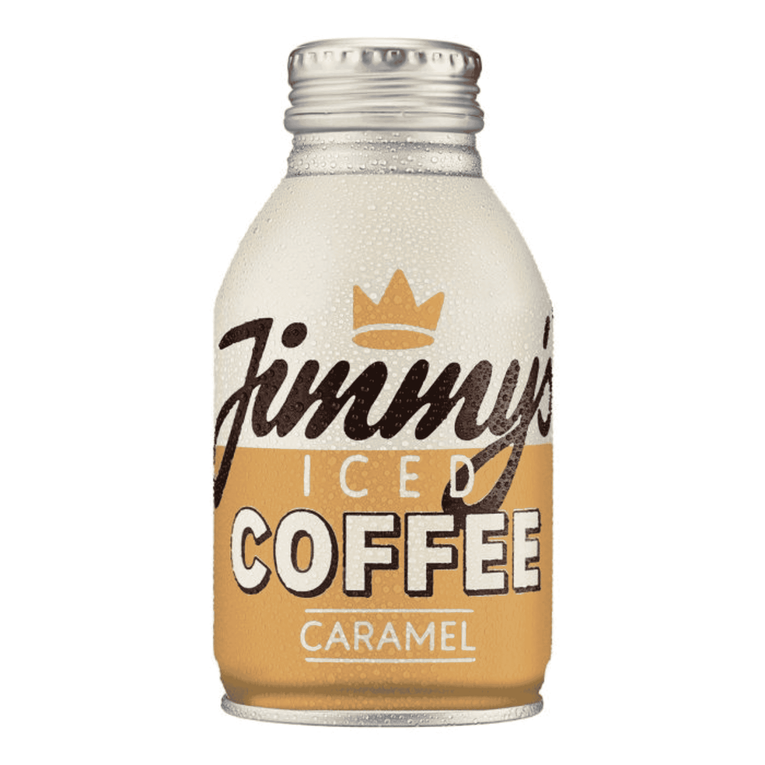Gifts for her featuring Jimmy’s Caramel Iced Coffee, ready to enjoy chilled.