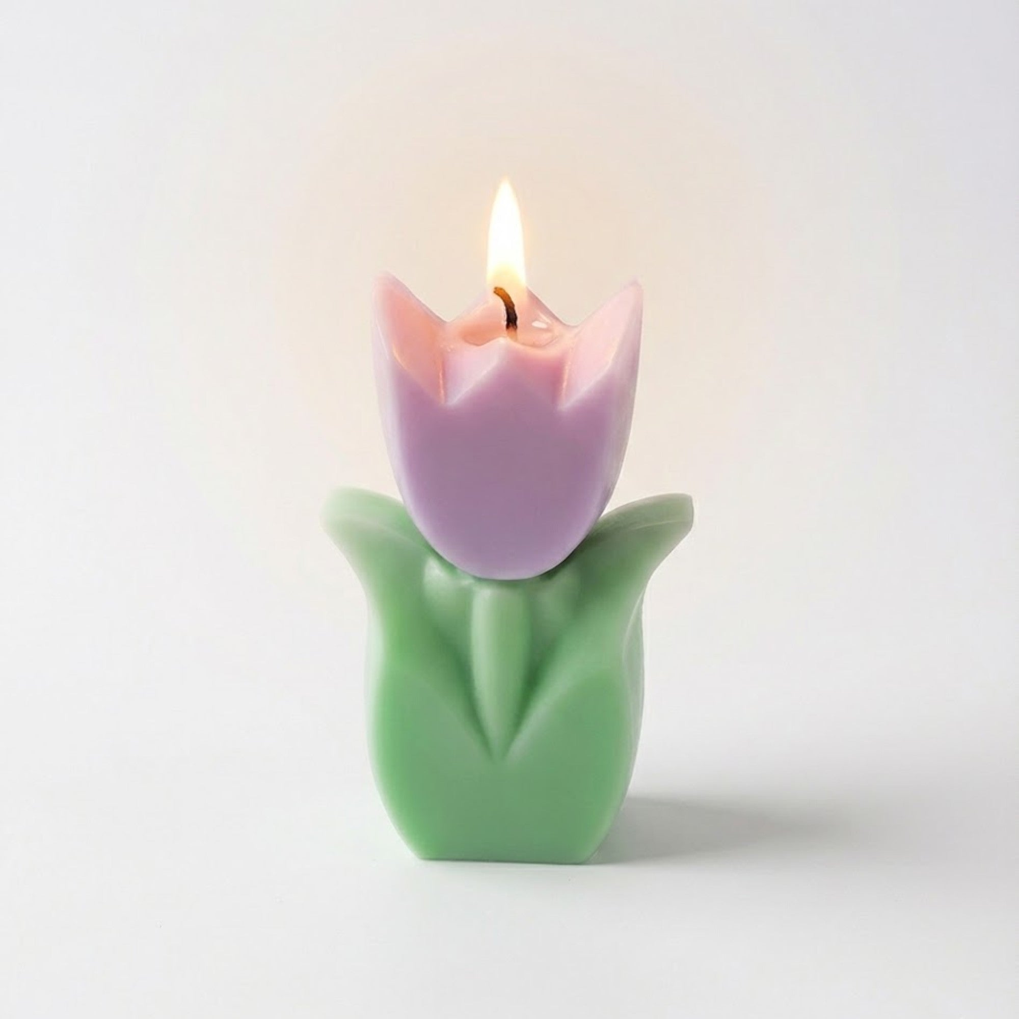 Gifts for her – colourful tulip candle home decor
