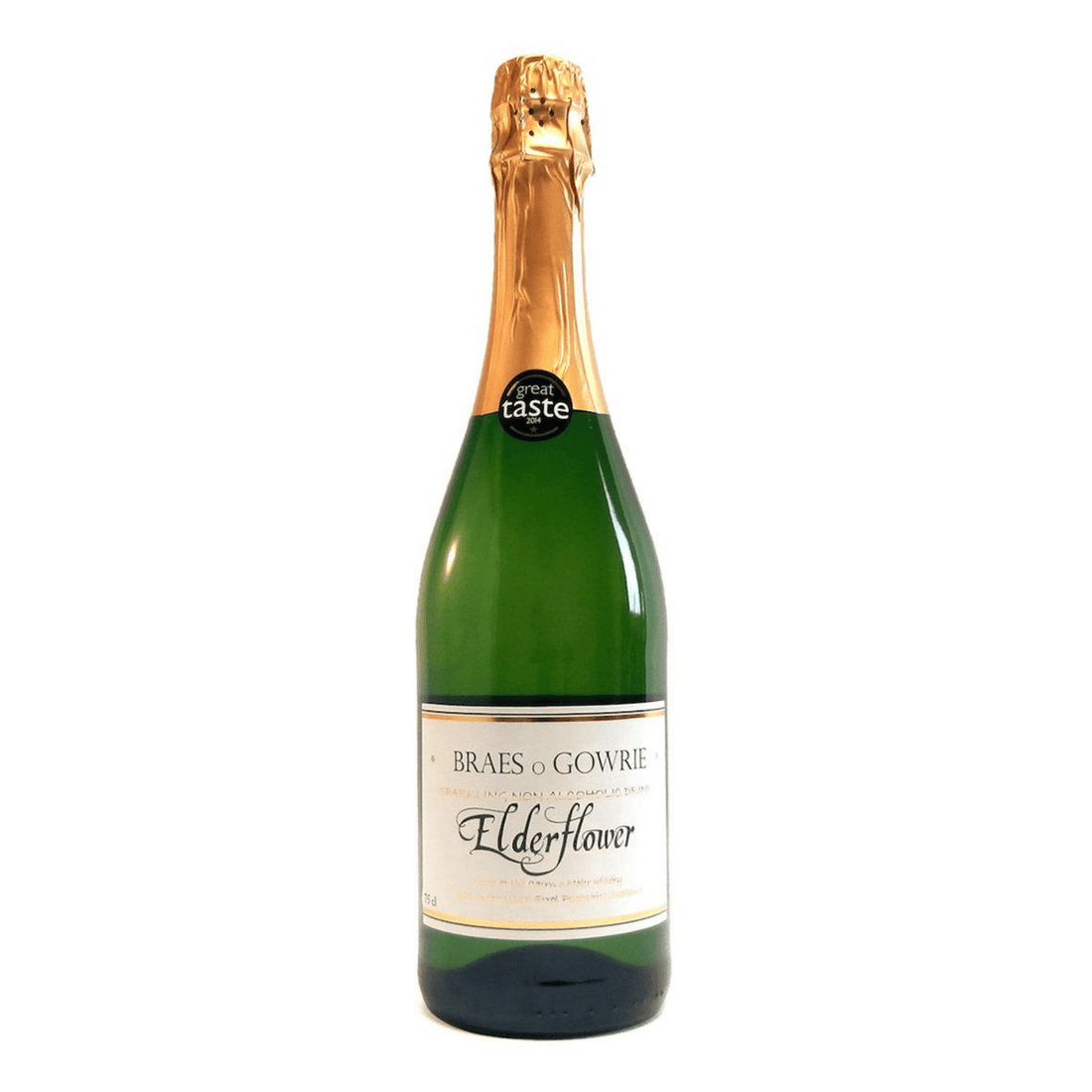 Gifts for her featuring Braes o’ Gowrie Sparkling Elderflower Non-Alcoholic Drink in a 75cl bottle.