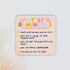 Gifts for her – Little Reminders Keepsake with positive affirmations
