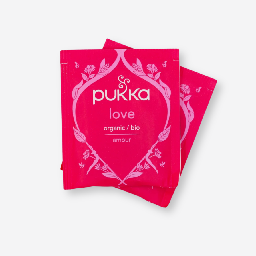 Gifts for her – Pukka Love Tea calming organic herbal blend
