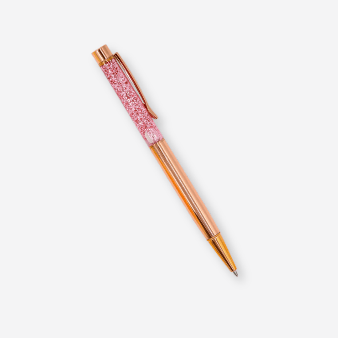 Gifts for her – Rose Gold Pen With Crystals for her elegant stationery collection