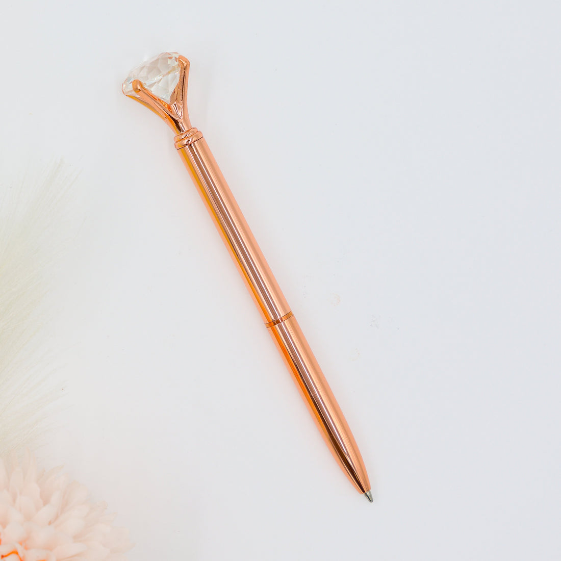 Gifts for her – Rose Gold Pen With Crystals. A chic writing pen for her
