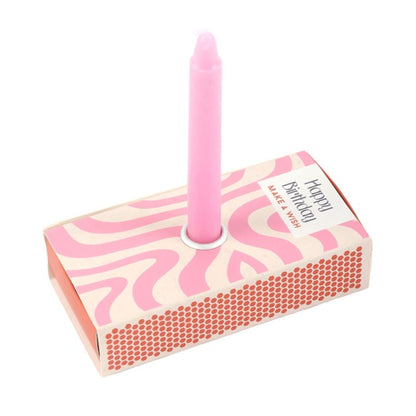 Happy Birthday Candles in a Box