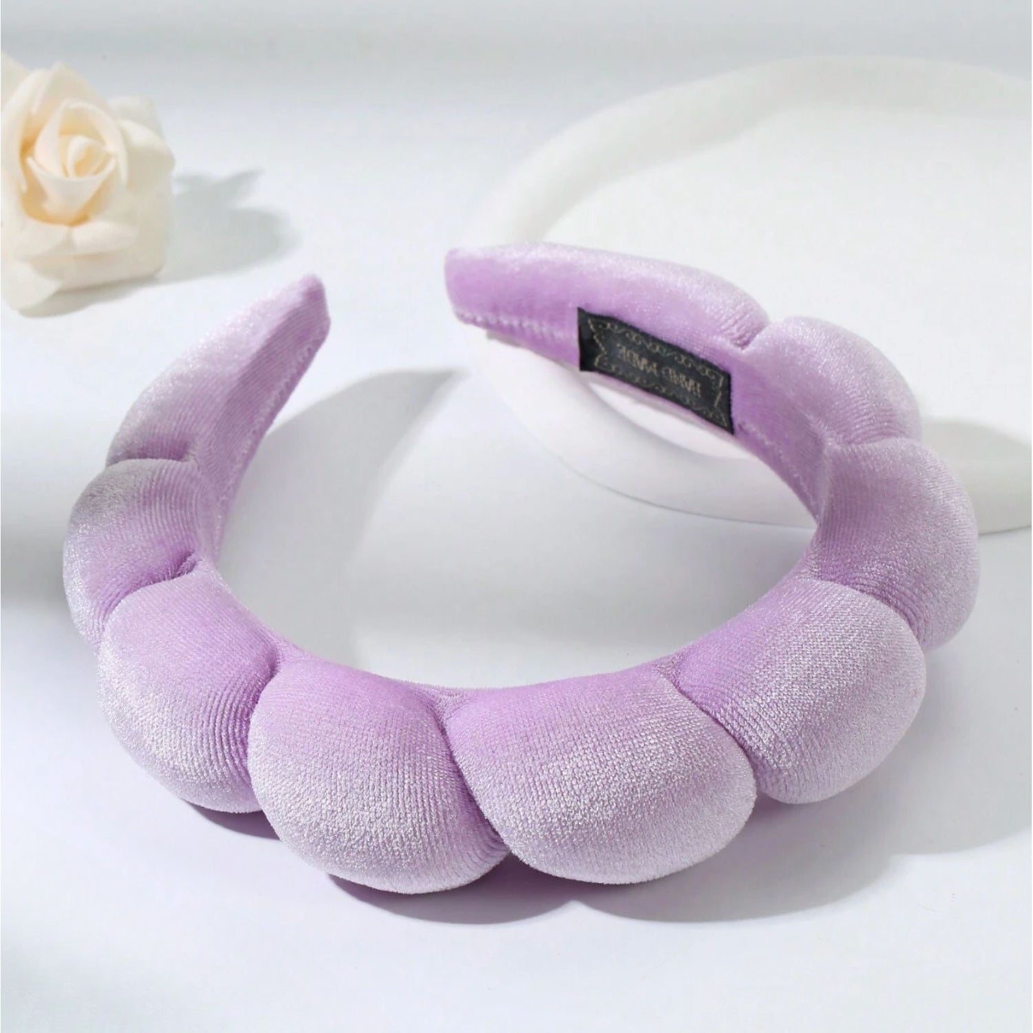 Velvet Headband - Lavender
