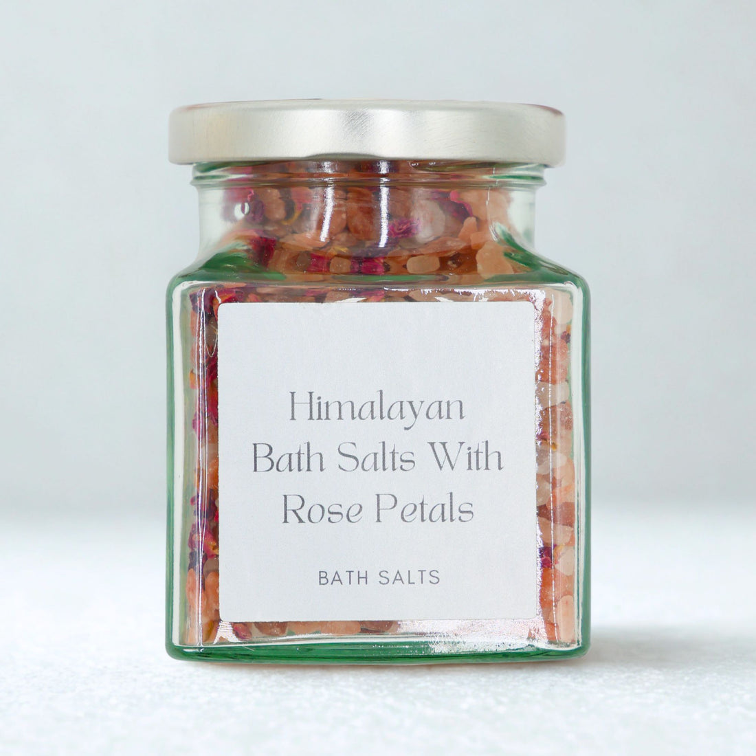 Himalayan Bath Salts with Rose Petals – relaxing self care gifts for her