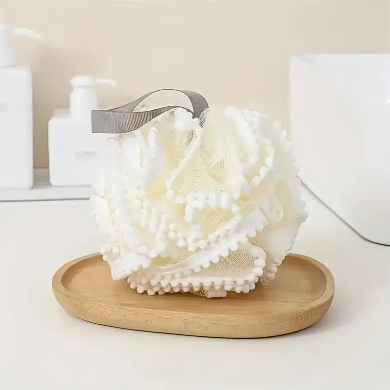 Luxury Loofah - White