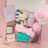 New Mum Gift Box – luxury new mum gifts with chocolate, bath salts, and keepsake necklace
