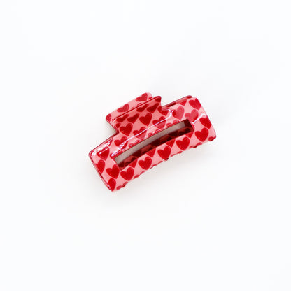 Pink Heart Hair Clip