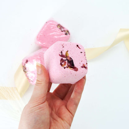 Aromatherapy Shower Steamer - Patchouli, Jasmine, Ylang Ylang &amp; Rose Petals