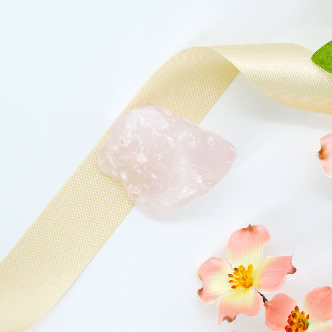Rose Quartz Crystal close-up, symbolizing love and inner peace, ideal for meditation, home decor, or gifting to promote emotional healing and balance.