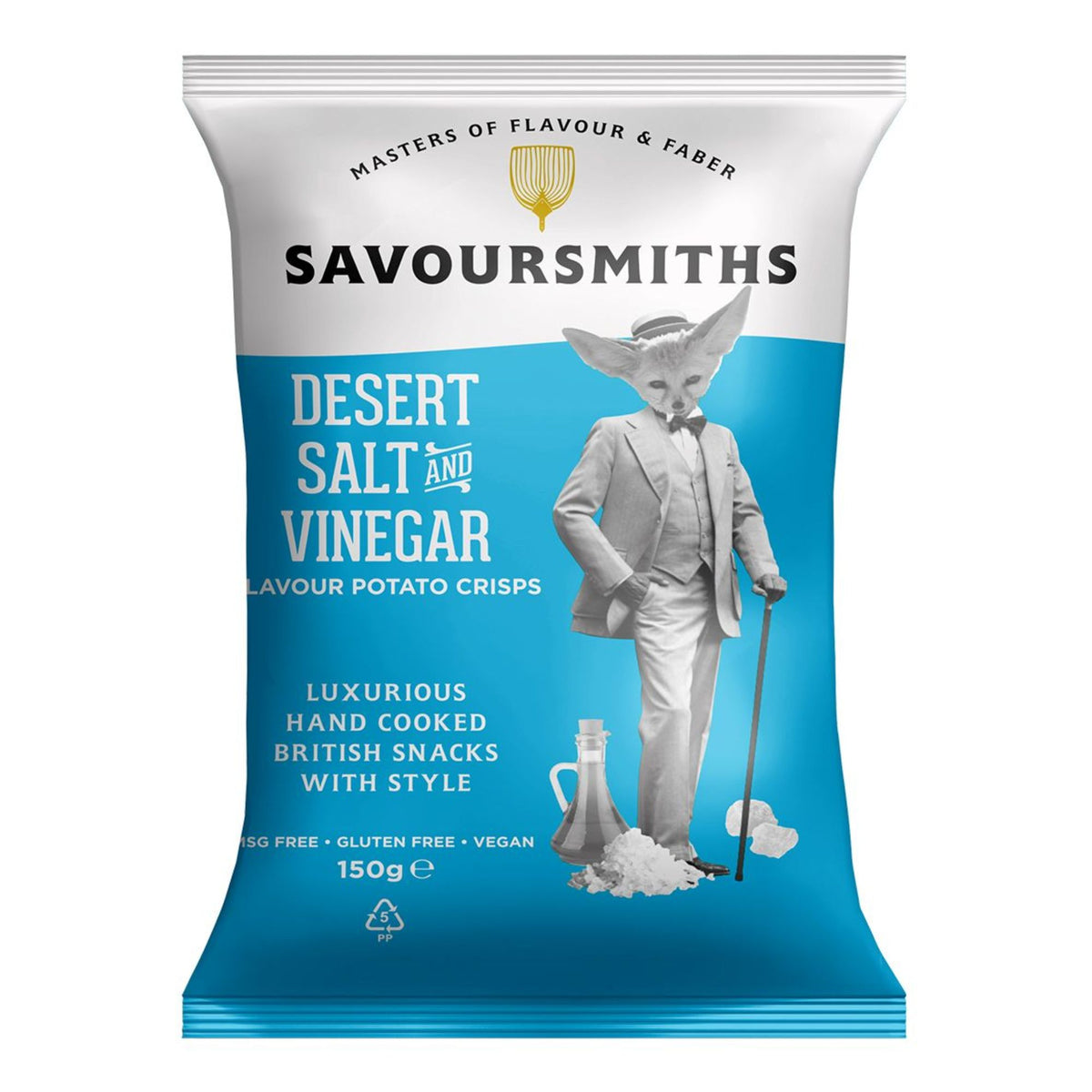 Savoursmiths Desert Salt &amp; Vinegar 150g
