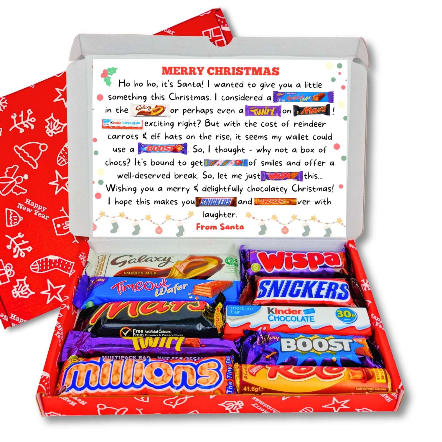 Secret Santa Chocolate Box | Christmas Gift
