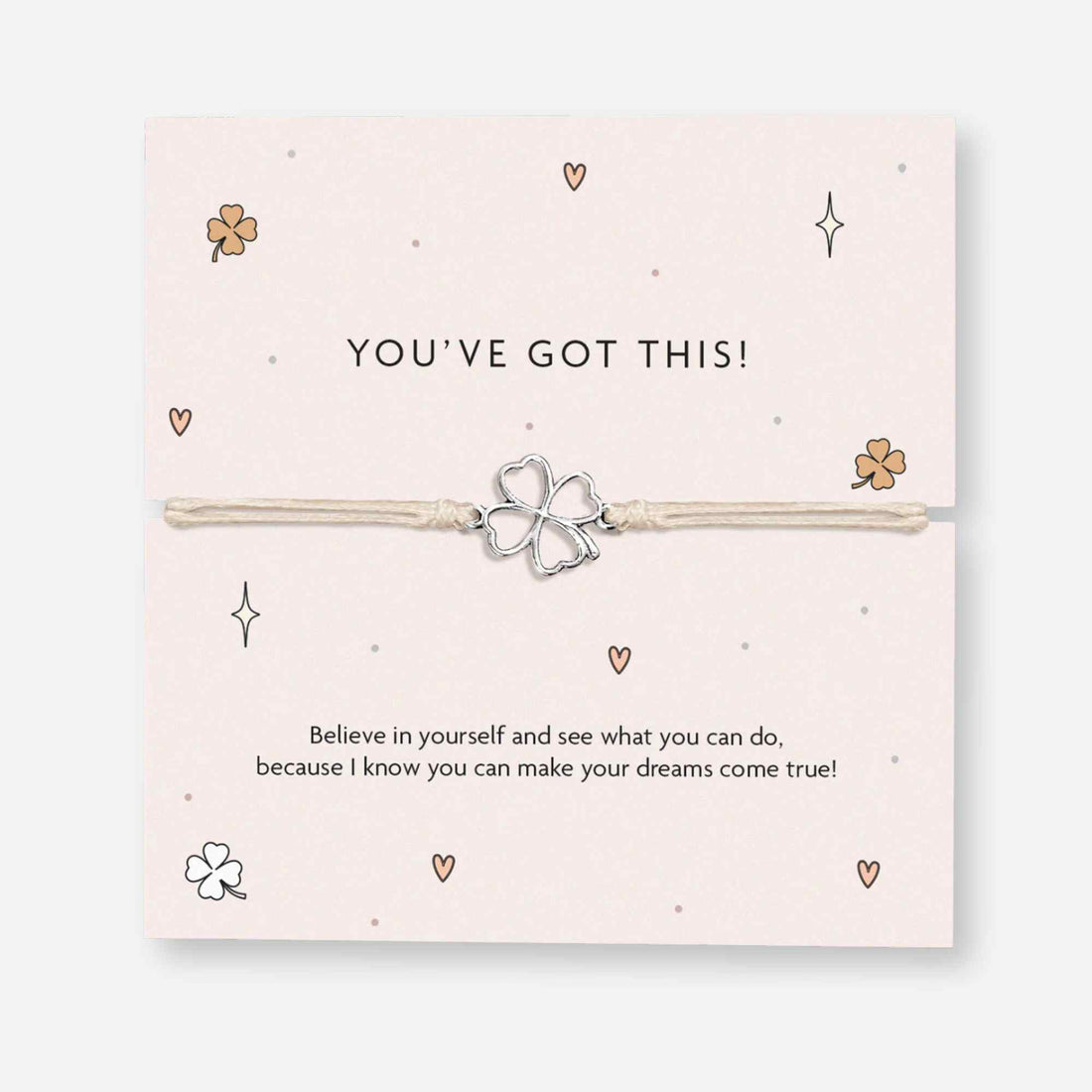 Gifts for Her – You Got This Bracelet meaningful jewellery encouragement gift