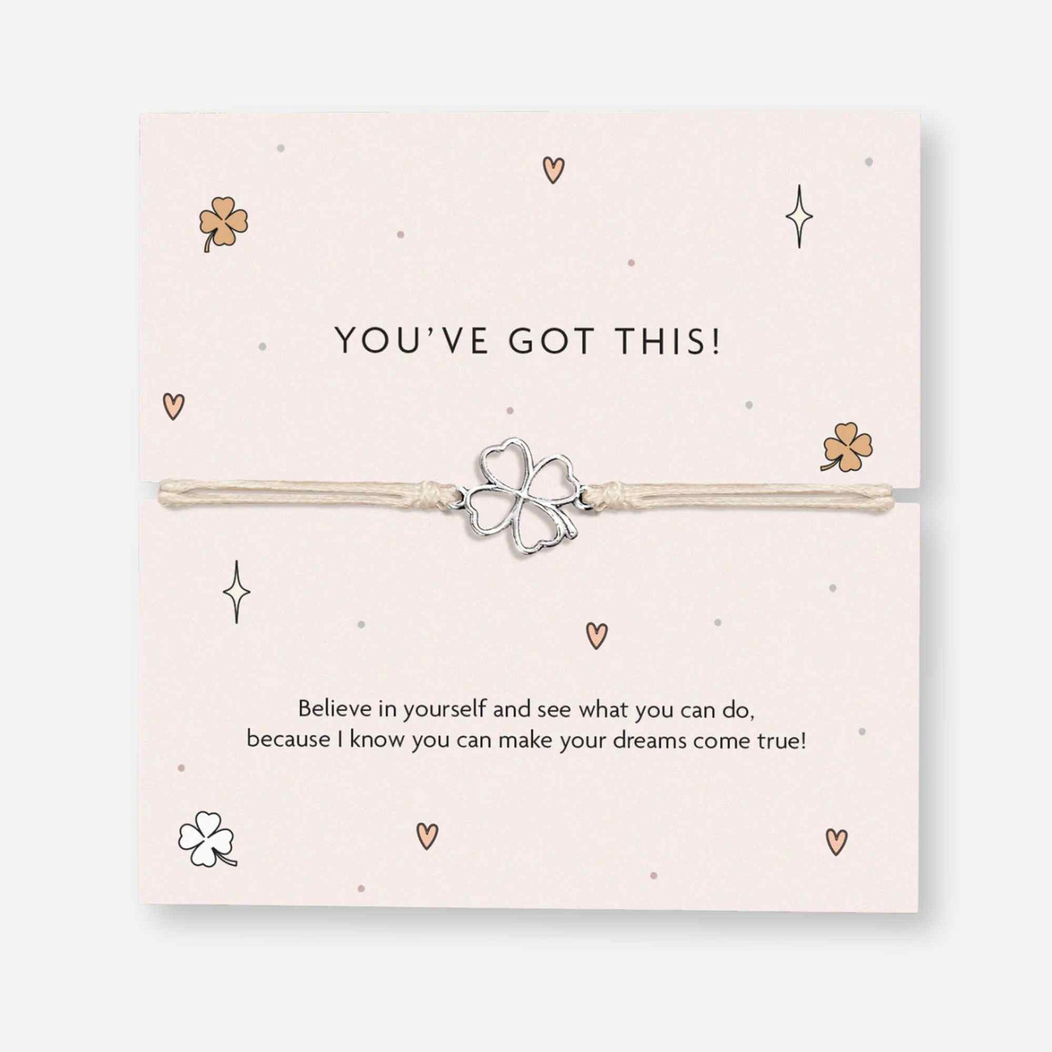Gifts for Her – You Got This Bracelet meaningful jewellery encouragement gift