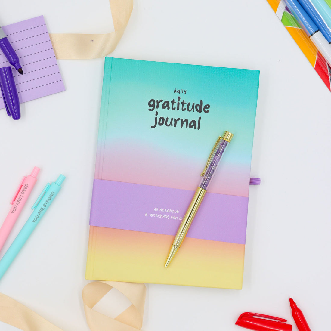 Self care gifts for her – Daily Gratitude Journal for mindfulness
