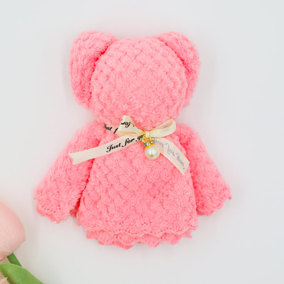 Self care gifts for her – Pink Teddy Towel fluffy bear design