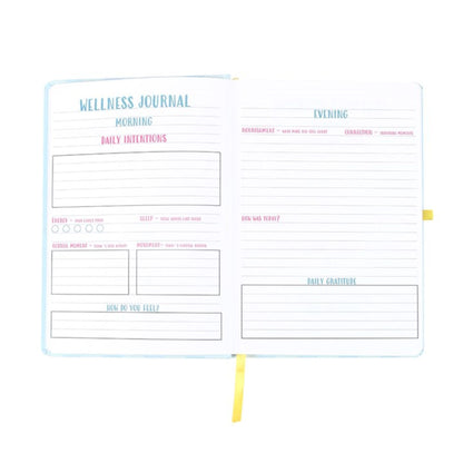 Be Kind To Your Mind Journal – self care gifts A5 wellness journal with elastic closure and motivational design