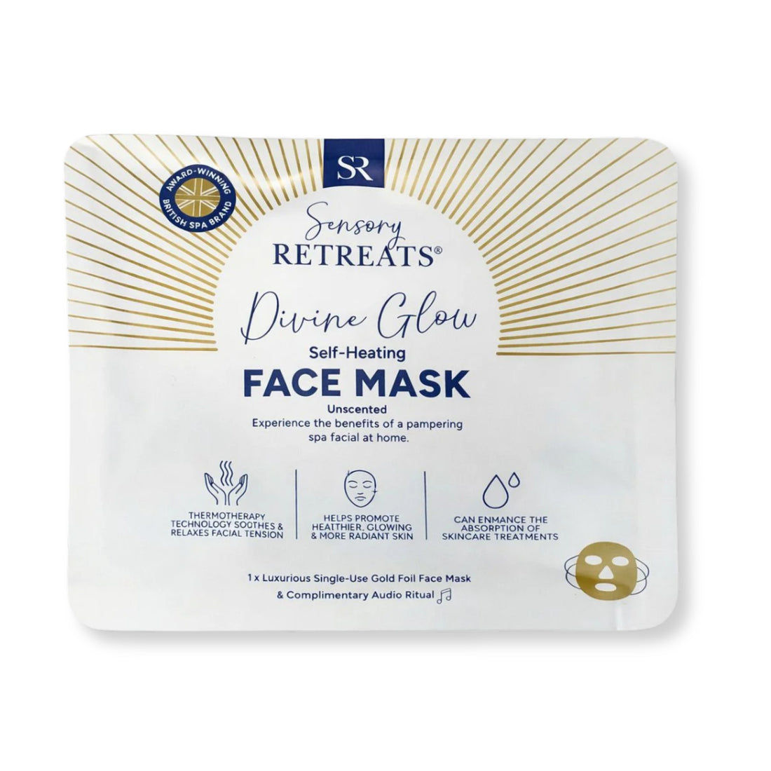 Self care gifts – award winning warming facial mask