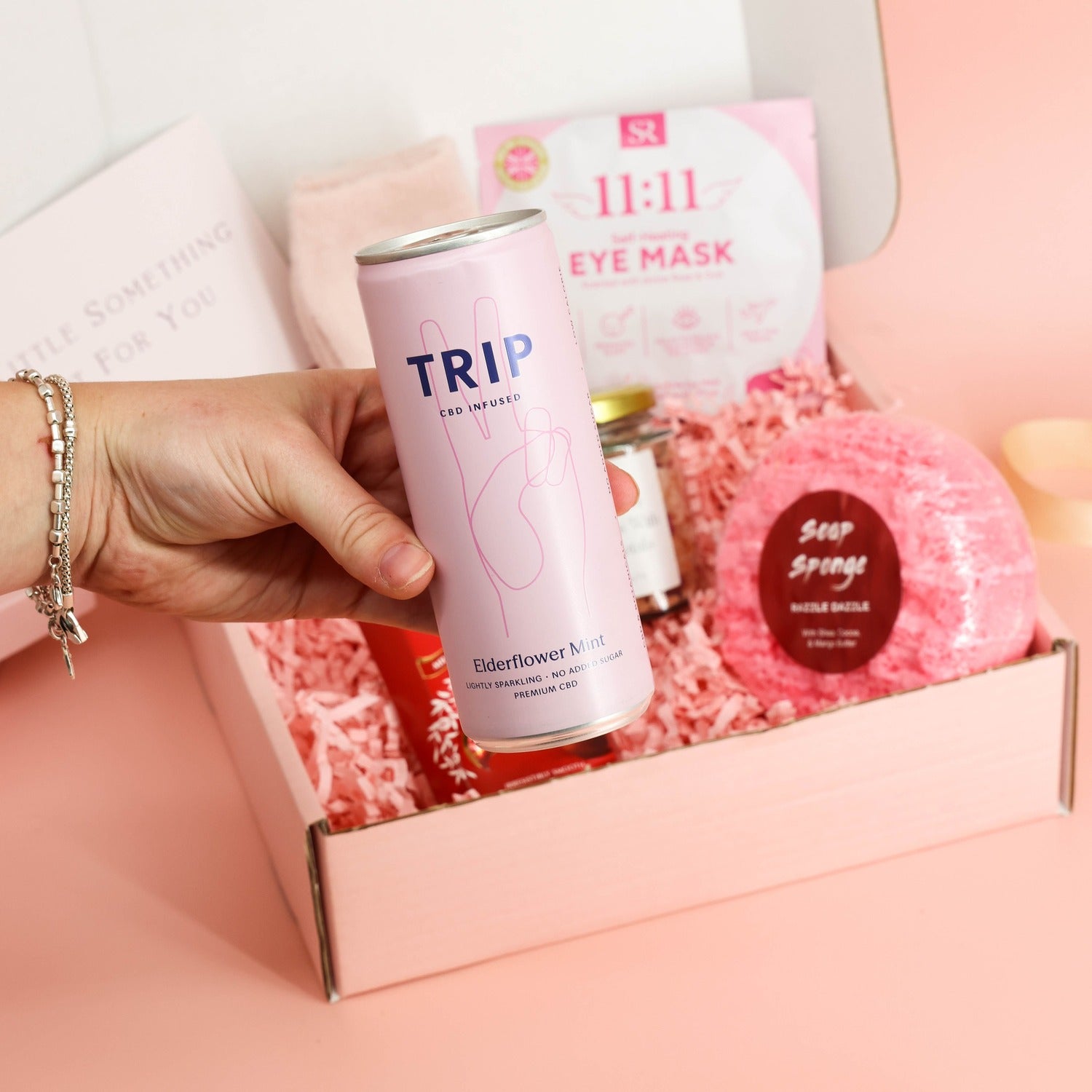 self care gifts – thoughtful self love package filled with cosy, soothing and indulgent treats