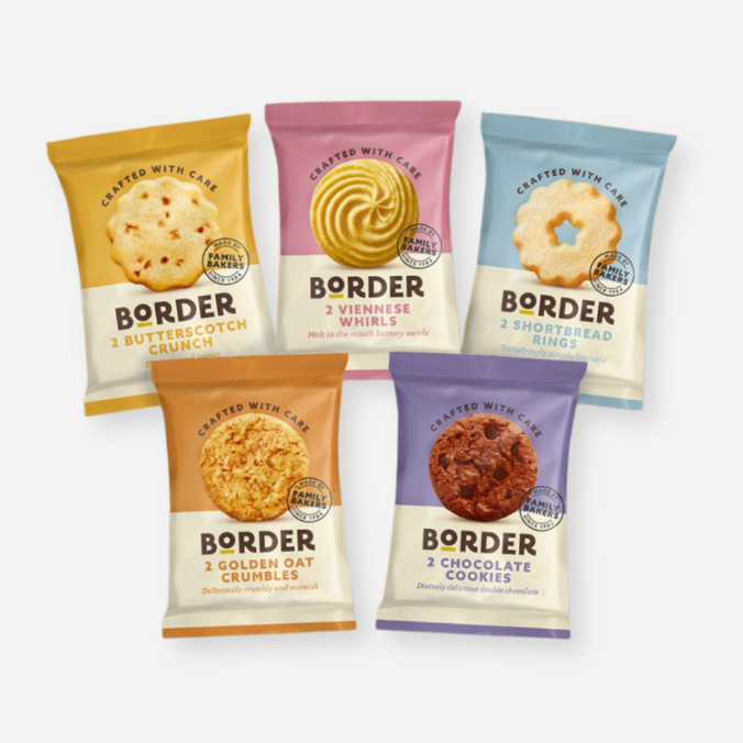 Self care gifts for her – Border Biscuit assortment with buttery shortbread and cookies