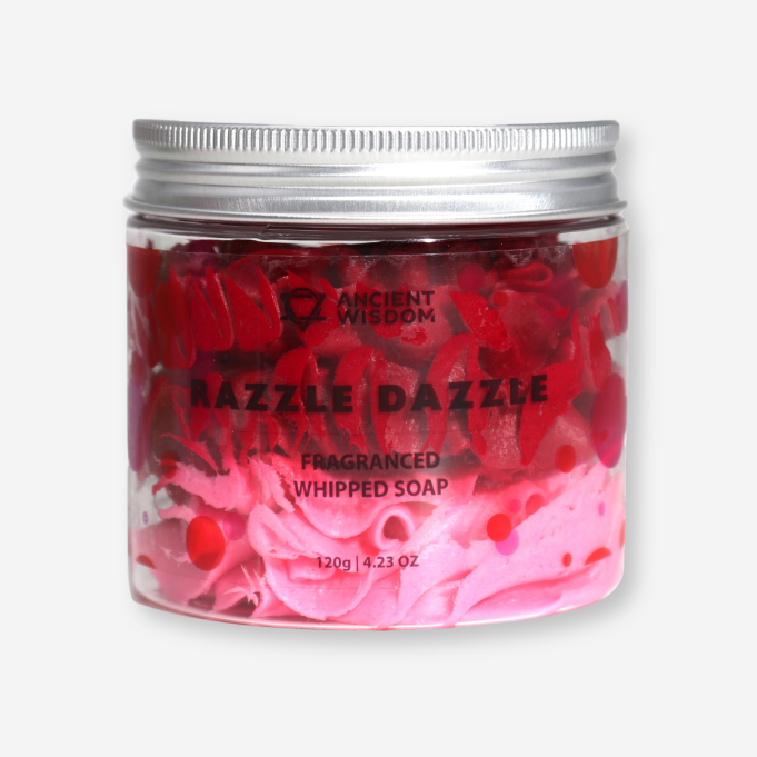 Self Care Gifts for Her – Razzle Dazzle Whipped Soap | Heavenly Boxes