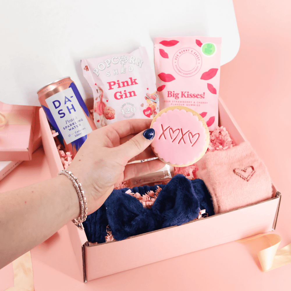 Selfcare gift – You Are Amazing Self-Care Gift Box beautifully presented with cosy comforts and thoughtful treats for her